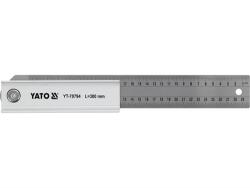 TOYA Állítható derékszög 300 mm INOX (YT-70794) (YT-70794)