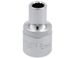 TOYA Dugókulcs 8 mm 1/2" 12-szögű (YT-1270) (YT-1270)