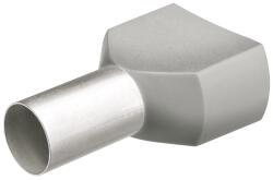 KNIPEX érvéghüvely Twin gallérral 12mm 2x4mm2 200db100db (97 99 375)