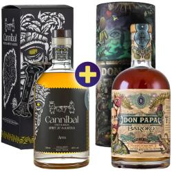 Don Papa Baroko Harvest 0, 7l 40% TU + Cannibal Arm Coco & Rhum 0, 7l 40% GB szett