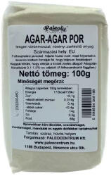 PaleoCentrum Paleolit Agar-agar (vegán zselatin) por 100g (PALEO203)