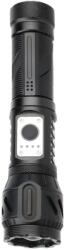 TED Electric Lanterna cu acumulator litiu L26650x1 metal led ZOOM XPH160 1600 lm + power display + cablu incarcare USB tip C TL-8230-4 NEW (A0114789)