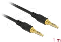 Delock 85547 1 M 3.5mm Fekete audio kábel (85547)