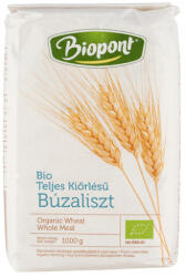 Biopont teljes kiőrlésű búzaliszt 1000g