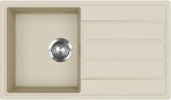 Evido EASY 45 S gránit mosogató, 760 x 440 mm, bézs (105980) - markabolt