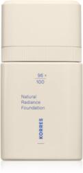 Korres Natural Sheer Foundation make-up cu textura usoara pentru un look natural culoare 01 Light 30 ml