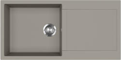 Evido CUBO XL 6 S gránit mosogató, 1000 x 500 mm, platina (442059) - markabolt