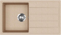 Evido Easy 45S gránit mosogató, 760 x 440 mm, avena (105981) - markabolt