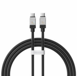 Baseus Cablu Date/Incarcare Baseus USB-C - USB-C CoolPlay 100W 1m Negru