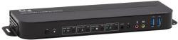 Eaton Switch KVM DisplayPort/USB cu 4 porturi - 4K 60 Hz, HDR, HDCP 2.2, IR, DP 1.4, Partajare USB (B005-DPUA4)