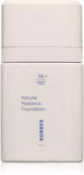 Korres Natural Radiance Foundation természetes hatású alapozó árnyalat 01 Light 30 ml