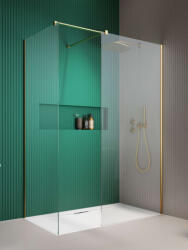 Radaway Modo X Gold III Walk-in arany zuhanyfal 90x90 átlátszó