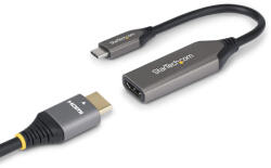 StarTech StarTech. com 112B-USBC-HDMI21 0, 2 M USB C HDMI A Szürke video átalakító kábel (112B-USBC-HDMI21)