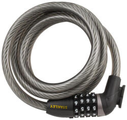 STANLEY S755-204 kábelkombinációs kerékpár zár, 9999 kombináció, 1800 mm hosszúság (S755-204)