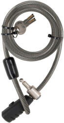 STANLEY S741-159 családi kulcskábeles kerékpár zár, 3 kulcsos, 2400 mm hosszúság (S741-159)