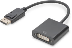 ASSMANN DB-340414-001-S 0, 15 M Mini DisplayPort DVI-I Fekete video átalakító kábel (DB-340414-001-S)