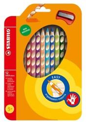 STABILO "EasyColors" színes ceruza, jobbkezes, 12 db/doboz (332/12)