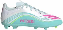 Adidas Futballcipő adidas F50 MESSI LEAGUE FG K fehér JQ0942 - EUR 36 | UK 3, 5 | US 4