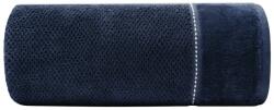 Eurofirany SALADO6 steppelt, grosgrain szerkezetű, bársony szegélyű kéztörlő 50x90 Sötétkék (424723)