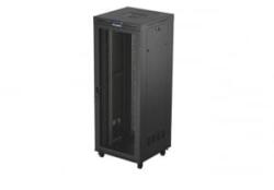 Lanberg 19' szabadon álló rack szekrény 42U/800X800, LCD kijelző fekete (FF01-8842-23BL) (FF01-8842-23BL)