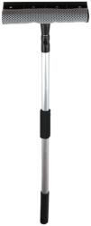 MACVI Macvi® teleszkópos alumínium ablaktisztító kefe kihúzható fogantyúkkal, 120 cm, 2 az 1-ben, ablaktörlő (MCV-01716) Ablaktisztító