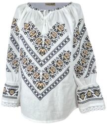 Rody s Forever D24 típusú női blúz, fehér/barna, XL-es méret (R746MXL)