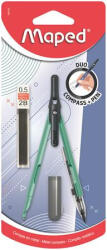 Maped Körző, heggyel, 2in1, ceruzává alakítható, MAPED „Compass Pen, vegyes színek (IMA198700) (IMA198700)