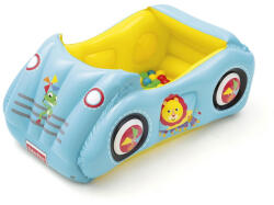 Fisher Price Gyermek felfújható autó Fisher-Price labdákkal 119x79x51 cm