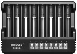 Xtar MX8 intelligens akkumulátortöltő