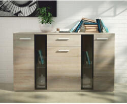  Komód, Sonoma Tölgyfa, SALESA II