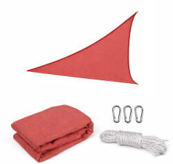 Leziter Rana napvitorla háromszög alakú 3x3x3 m piros (MXR-01-Red) - leziteronline