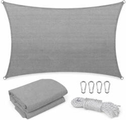 Leziter Rana napvitorla négyszög alakú 5x6 m szürke (MXR-09-Grey) - leziteronline