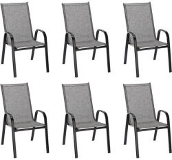 Primbutor Matera Kerti Szék Szürke - 6 db N