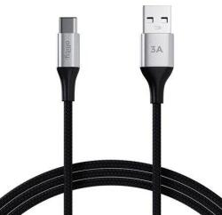 Allity Cablu de date si incarcare Allity AUC-01, USB-A-USB-C, 3A, 1m (Negru)