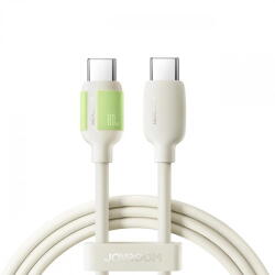 JOYROOM Cablu Date si Incarcare USB-C - USB-C Joyroom S-A53, 60W, 1.2m, Bej - vexio