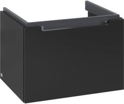 Villeroy & Boch Subway 2.0 dulap 58.7x45.4x42 cm sub chiuveta pe perete negru A68710VL (A68710VL)