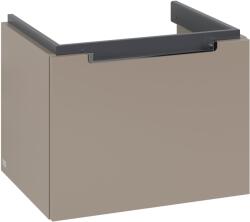 Villeroy & Boch Subway 2.0 dulap 53.7x42.3x42 cm sub chiuveta pe perete gri A68610VM (A68610VM)