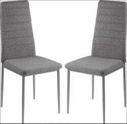  Coleta Nova Étkezőszék - Szürke Szövet