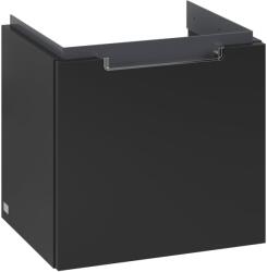 Villeroy & Boch Subway 2.0 dulap 44x35.2x42 cm sub chiuveta pe perete negru A68410VL (A68410VL)