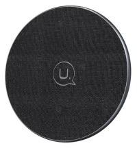 USAMS asztali töltő (15W, gyorstöltő, wireless) FEKETE