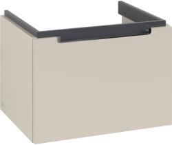 Villeroy & Boch Subway 2.0 dulap 58.7x45.4x42 cm sub chiuveta pe perete gri A68710VN (A68710VN)