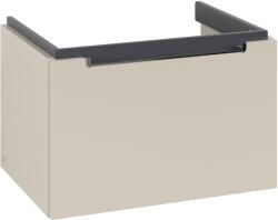 Villeroy & Boch Subway 2.0 dulap 63.7x45.4x42 cm sub chiuveta pe perete gri A68810VN (A68810VN)