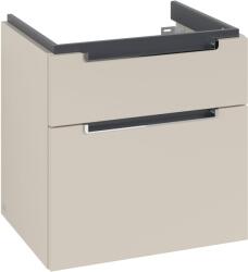 Villeroy & Boch Subway 2.0 dulap 58.7x45.4x59 cm sub chiuveta pe perete gri A90910VN (A90910VN)