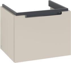 Villeroy & Boch Subway 2.0 dulap 53.7x42.3x42 cm sub chiuveta pe perete gri A68610VN (A68610VN)