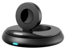 JOYROOM asztali töltő (3W, wireless, mágneses, Apple Watch töltő) FEKETE (164314)