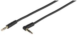 Vivanco Кабел Vivanco 45514, 3.5mm jack(м) към 3.5mm jack(м), 0.5м, черен, позлатени контакти (45514)