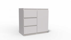  Washington 3S1F Komód Fehér