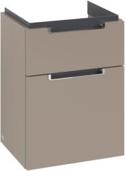 Villeroy & Boch Subway 2.0 dulap 44x35.2x59 cm sub chiuveta pe perete gri A90610VM (A90610VM)