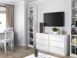 GreenSite PAFOS W40 Polcos Szekrény, 40x29x200 cm, Fehér - fizz