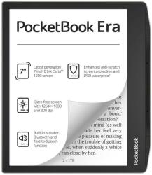 PocketBook Четец за е-книги PocketBook PB700 Era - 7" E-Ink Carta 1200, 16GB, SMARTlight, IPX8 водоустойчив, Wi-Fi, Bluetooth, Сребрист Четец за Е-книги